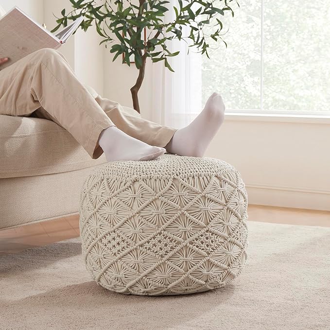 Ornavo Home Pouf Ottoman Foot Rest