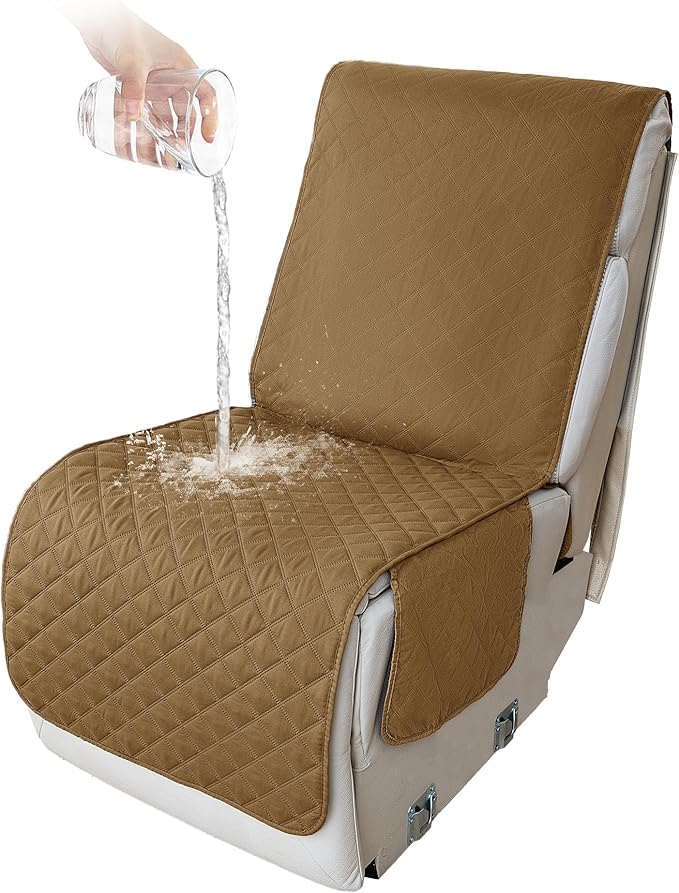 HDCAXKJ 100% Waterproof Reclining Sectional Couch Covers L Shape Recliner Sofa