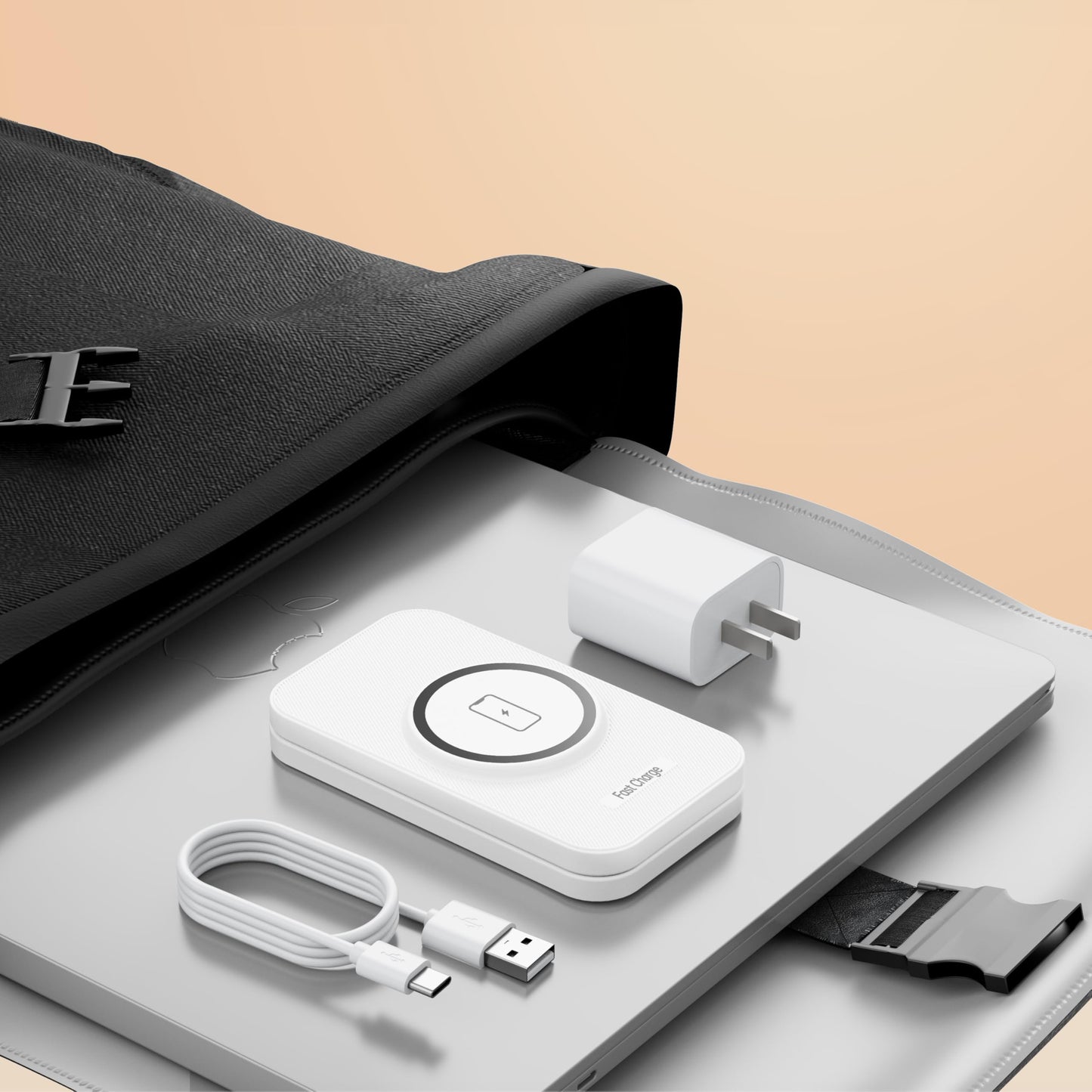 2025 Traveling Portable Wireless Mag-Safe Fast Charging Station,Magnetic 3 in 1 Charger for iPhone 17 16 15 14 13 12 Pro Max Plus,Apple Watch Series & Air pods 4 3 2 Pro-Gifts for Family