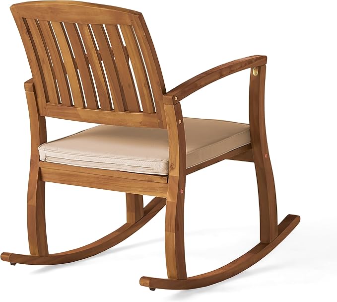 Christopher Knight Home Selma Acacia Rocking Chair