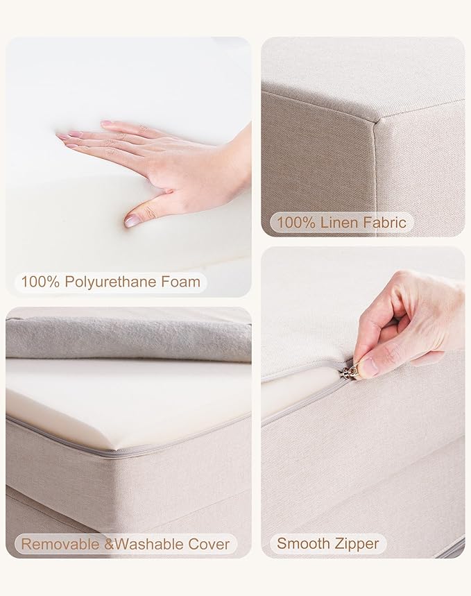 ROBUD Kids Couch, DIY-Style & Washable Toddler Sofa