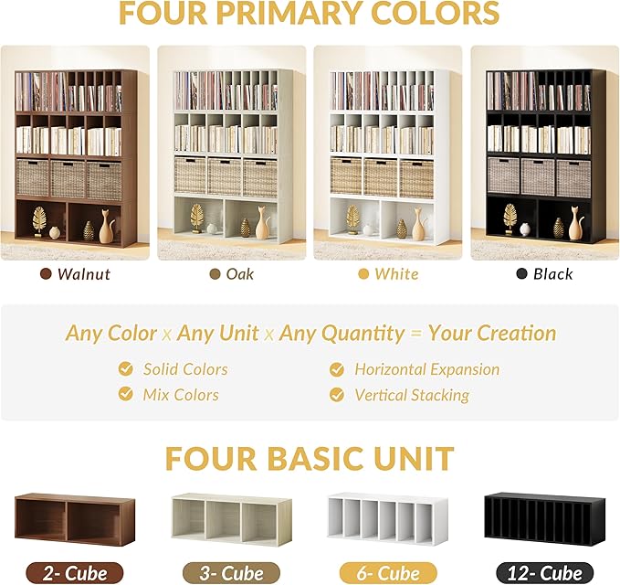 IOTXY DIY Modular Cube Bookcase