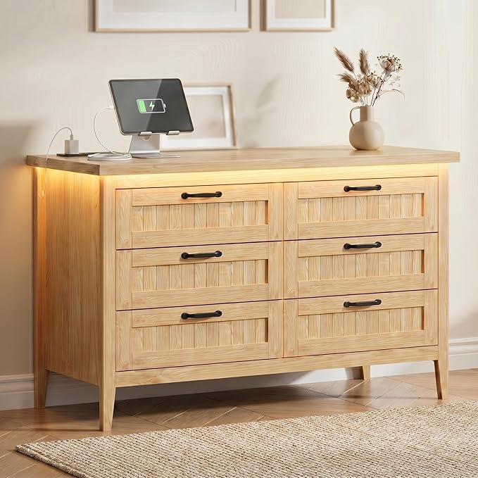GarveeLife 6 Drawer Dresser
