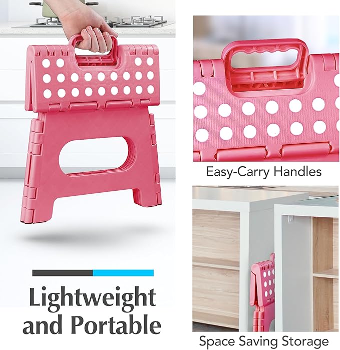 Handy Laundry Folding Step Stool