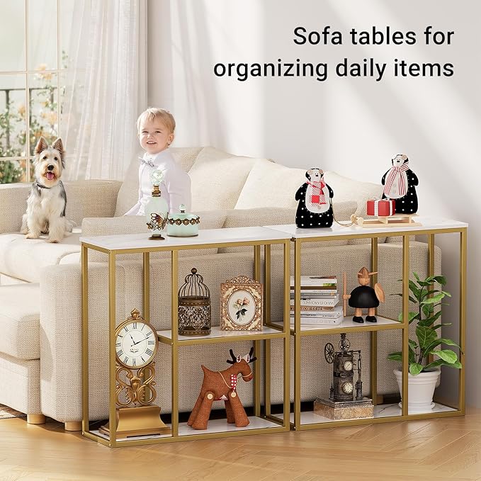 WOHOMO 31.5" Narrow Console Table