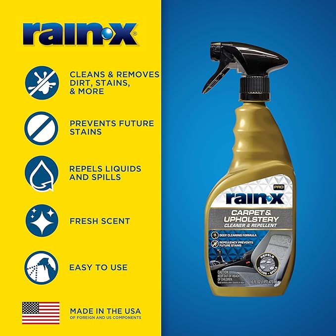 Rain-X 620234SRP Carpet & Upholstery Cleaner Repellent