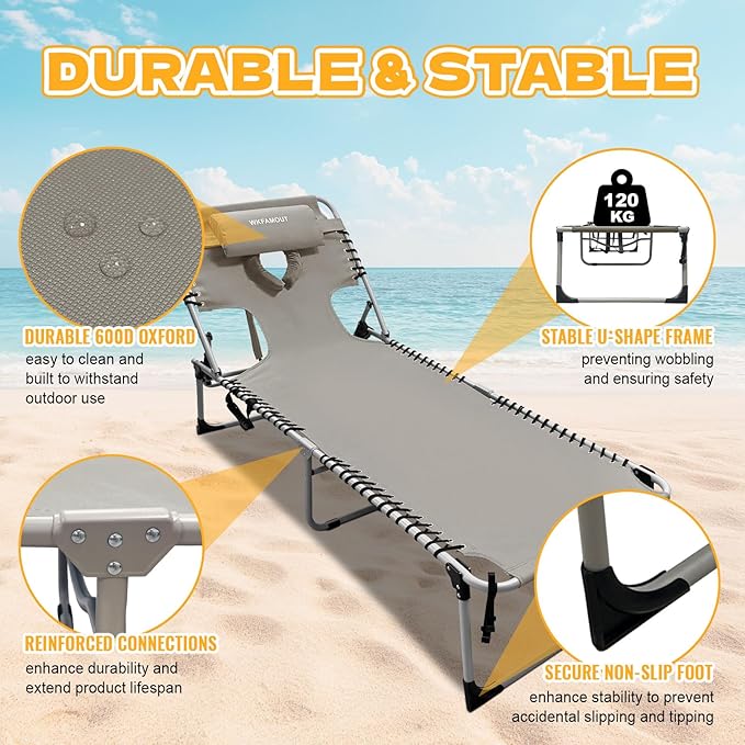 Backpack Sun Tanning Chair
