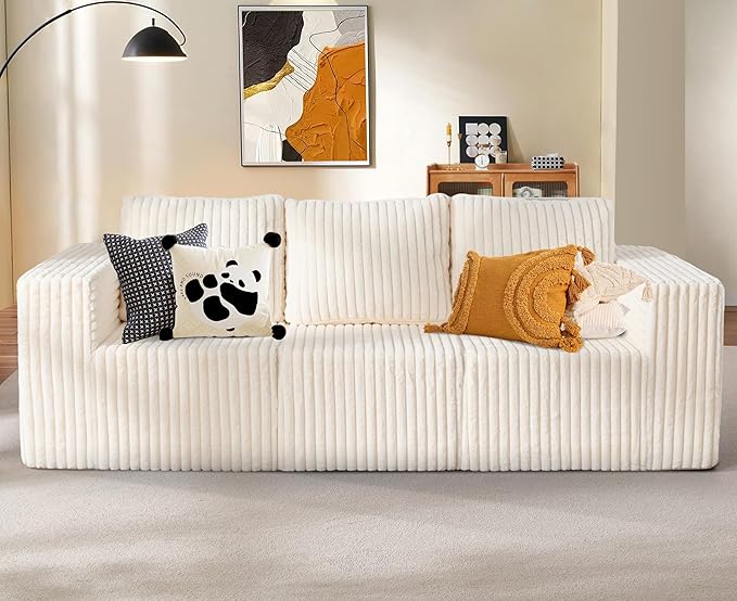Modular Sectional Sofa 3-Seater Modular Couch