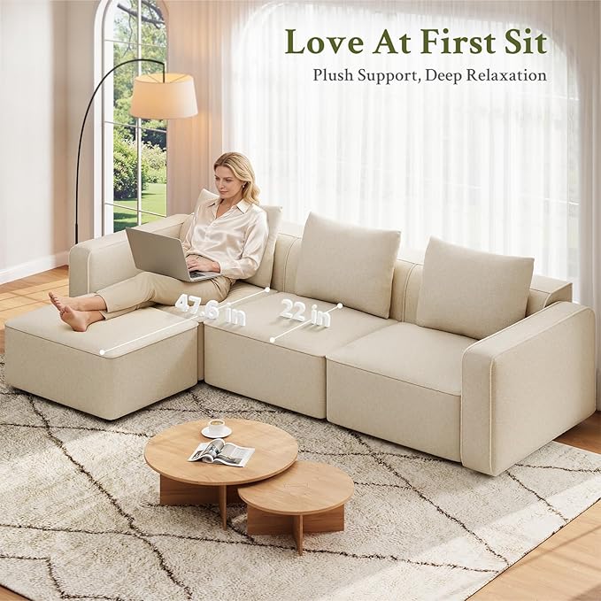 Welzona loveseat Sofa, Small Couches