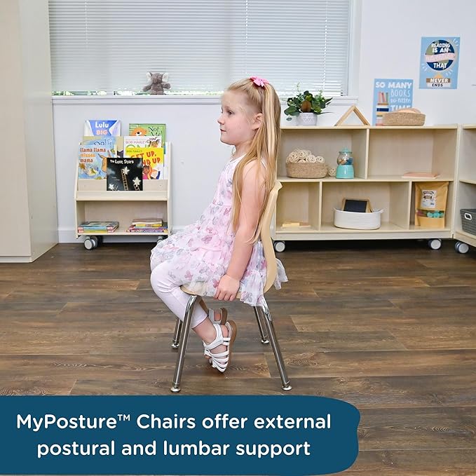Children’s Factory MyPosture Plus 8" Chair, Tan