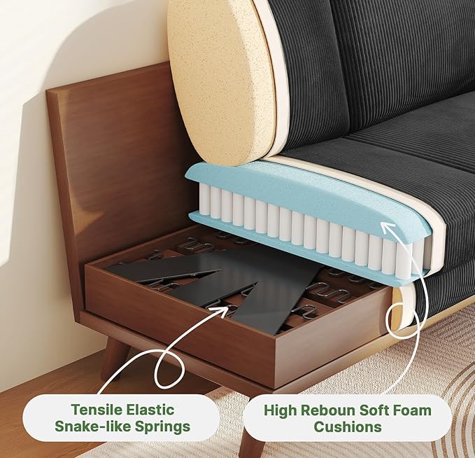 Vesgantti 68" Loveseat Sofa