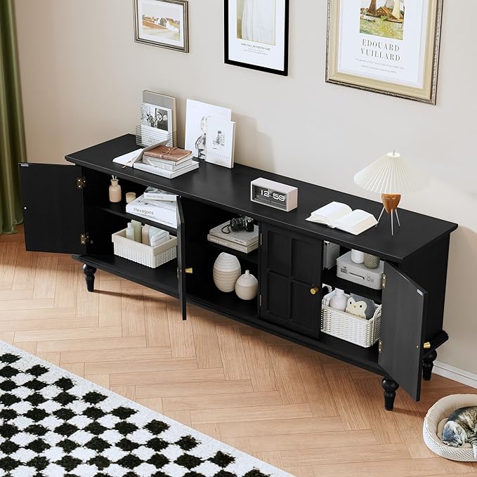 3More 67" Mid Century Modern TV Stand