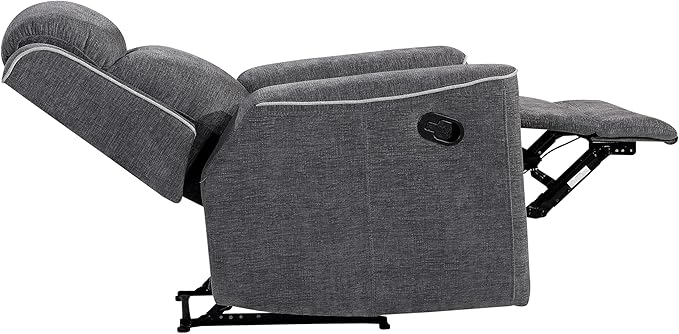 Betsy Furniture Soft Microfiber Manual Reclining Recliner, Relax and Comfortable