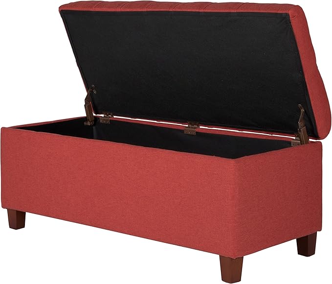 Homepop Home Decor | Tufted Ainsley Button Storage Ottoman Bench