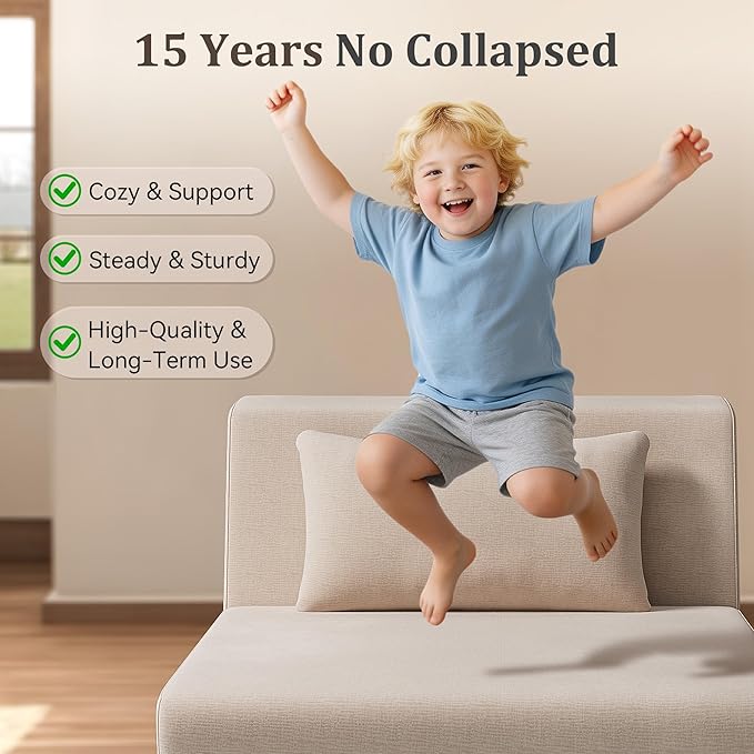 Fold Out Chair Bed, Folding Sofa Bed, 3 in 1 Convertible Sleeper Chair Bed