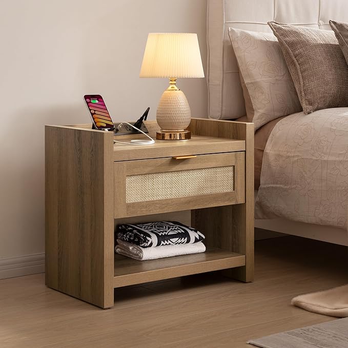 SICOTAS Night Stand Set of 2 Nightstands