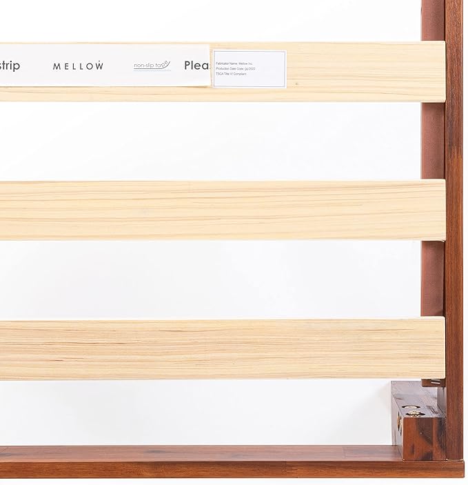 Mellow Naturalista Classic 12 Inch Solid Wood Platform Bed