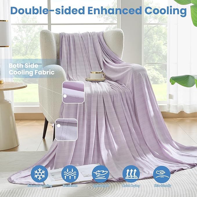 OIGAE Cooling Blanket for Hot Sleepers