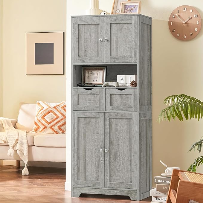 Iwell Tall Storage Cabinet
