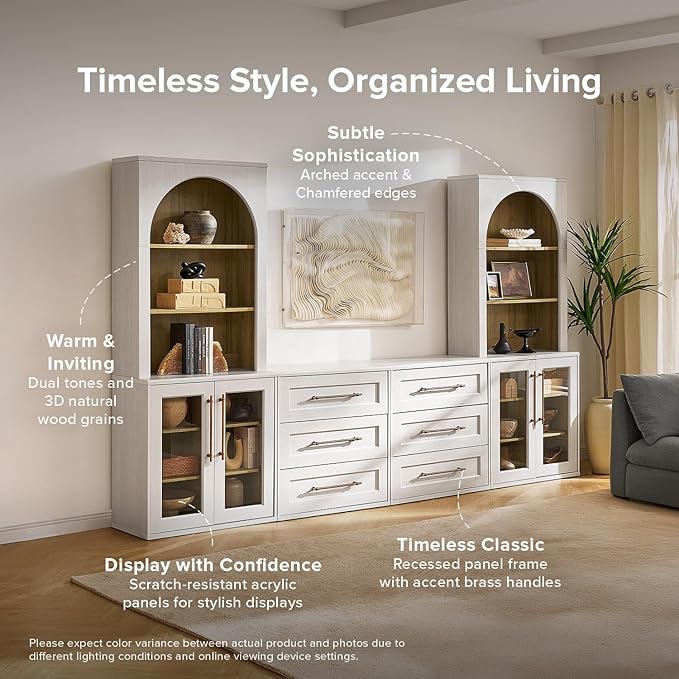 mopio Blake 4 Piece Entertainment Center