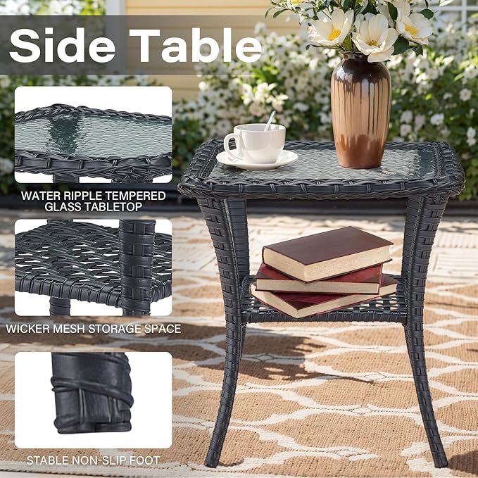 Belord Expansive 10 Pieces Outdoor Patio Furniture Set