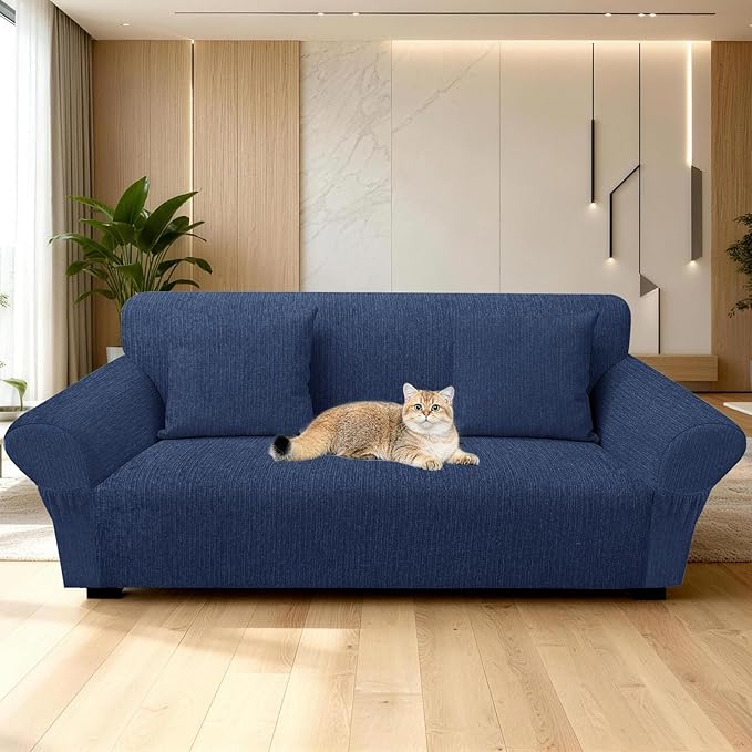 Loveseat Slipcover with 2 Pillow Cover
