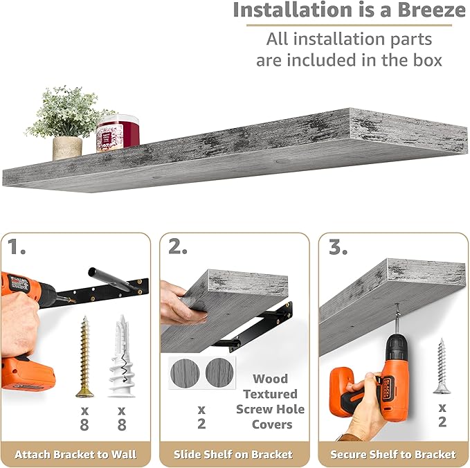 Sorbus Floating Shelves for Wall