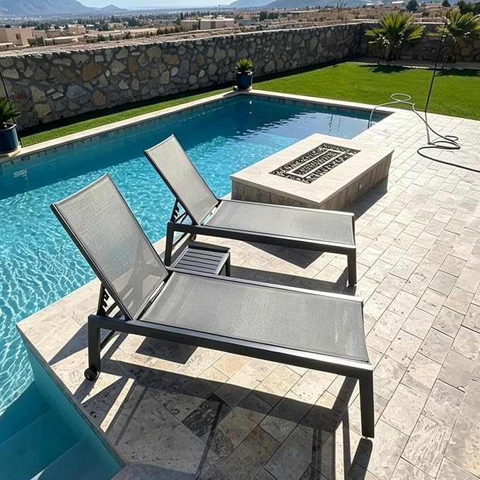 PURPLE LEAF Outdoor Chaise Lounge