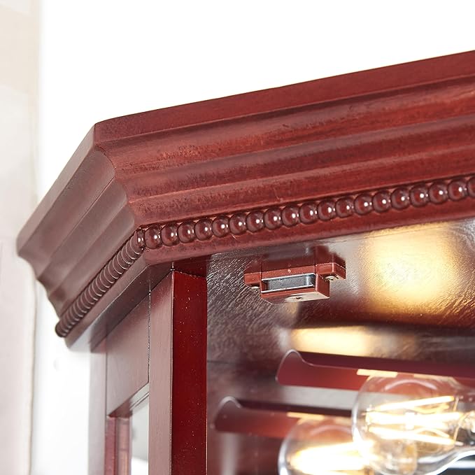 Glass Corner Display Cabinet