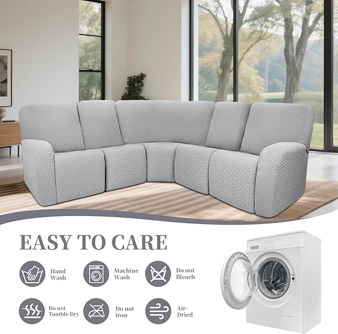 100% Waterproof Sectional Recliner Couch Covers