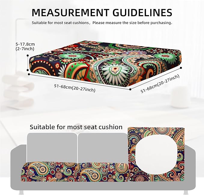 Outdoor Cushion Covers Set, Replacement
