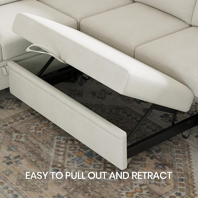Belffin Sectional Sleeper Sofa