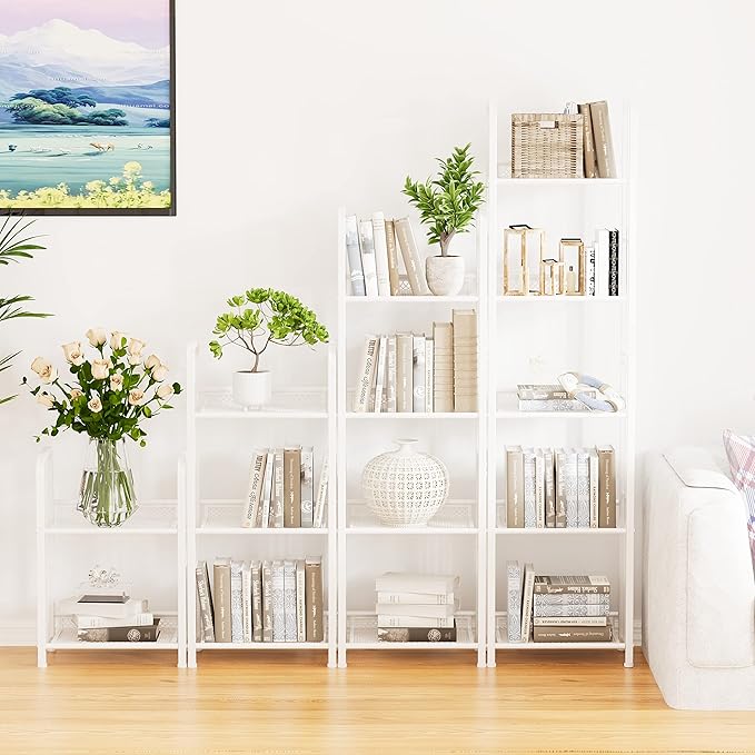 Bookshelf Storage Shelf Small Bookcase Freestanding Storage Stand