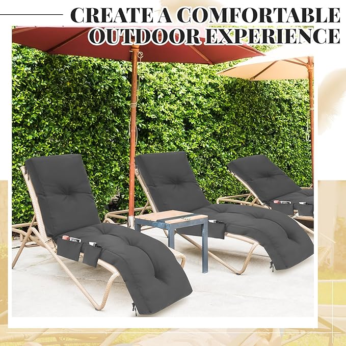 Outdoor Chaise Lounge Cushions