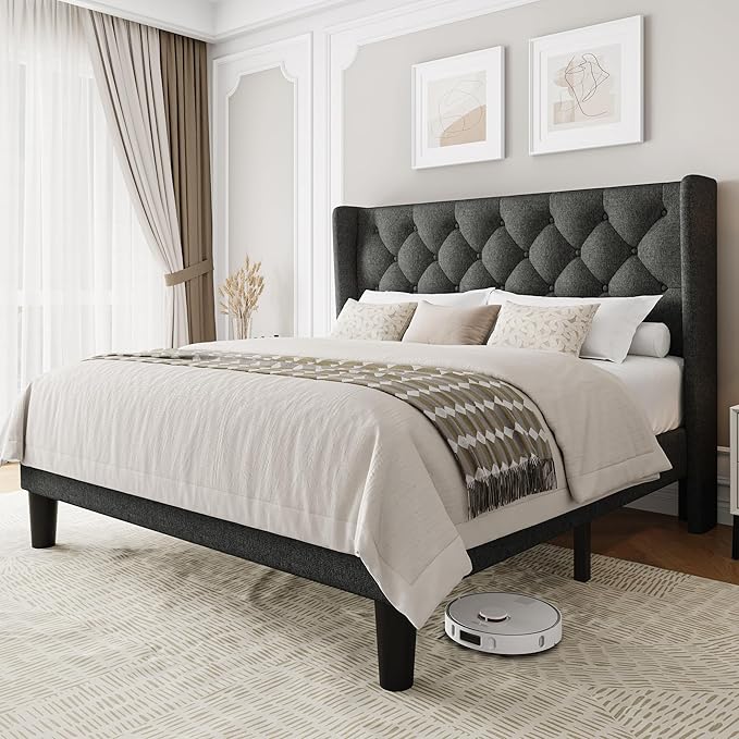 Einhomn Full Size Platform Bed Frame
