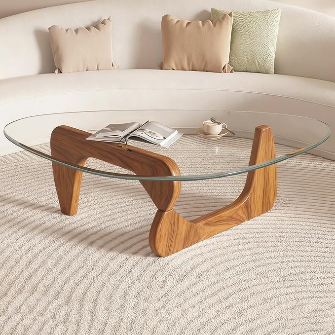 Coffee Table for Living Room, Mid Century Modern Coffee Table