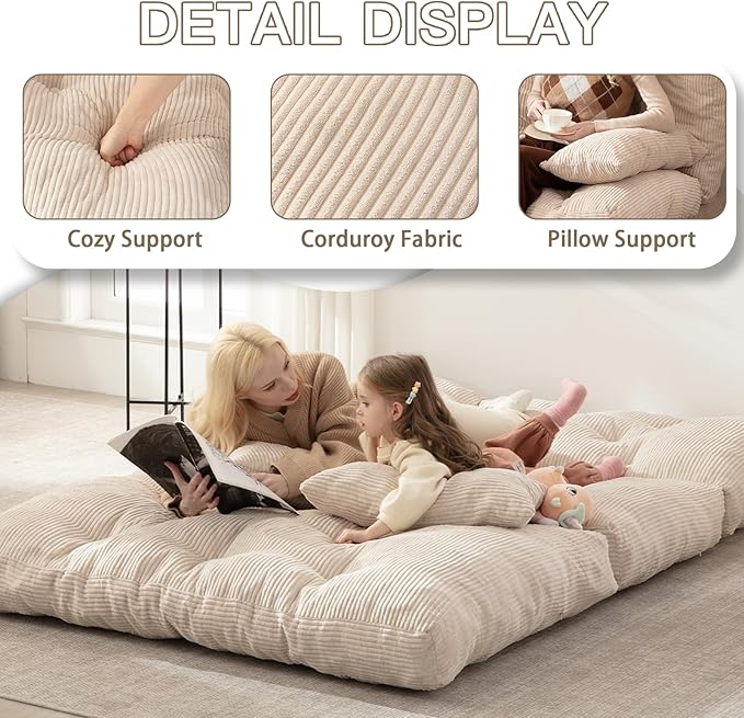 Folding Sofa Bed, Convertible Sleeper Chair