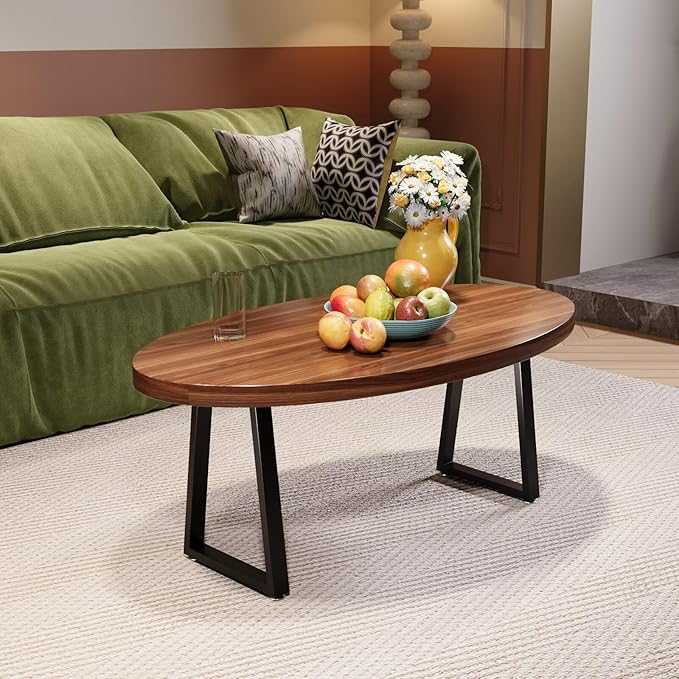 Bench Table Legs 16 Inch, Trapezoid Heavy Duty Metal Coffee Furniture Legs Set