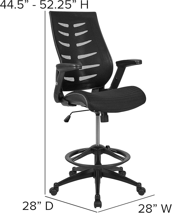 Flash Furniture Kale High-Back Ergonomic Mesh Office Chair