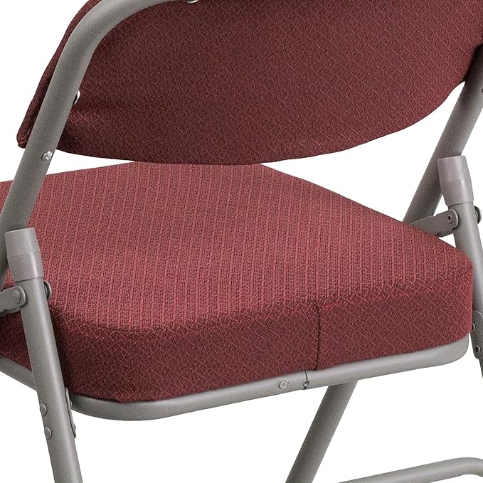 Flash Furniture HERCULES Series Premium Curved Triple Braced & Double Hinged