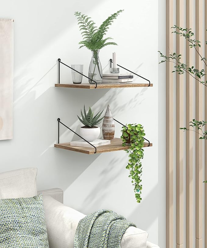 Afuly 12 Inch Deep Floating Shelves