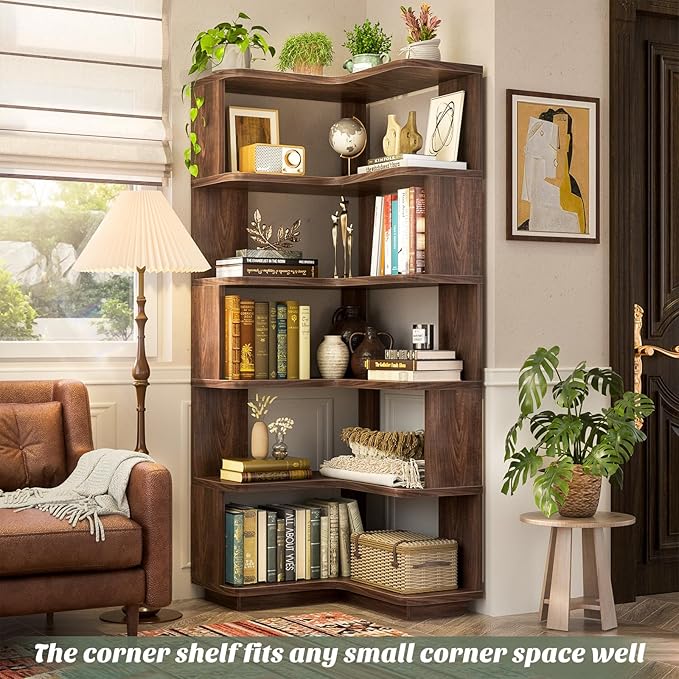 Armocity Corner Book Shelf