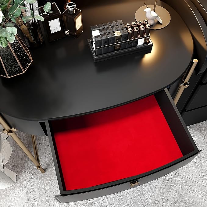 VEELIKE Bright Red Velvet Flocking Liner Self Adhesive Felt Drawer Liners