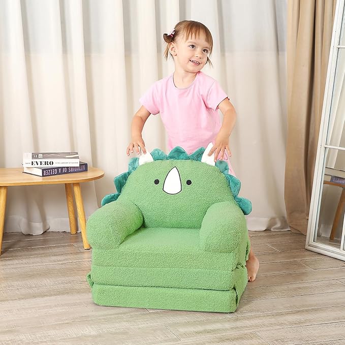 MOMCAYWEX Kids Sofa, Sherpa Couch