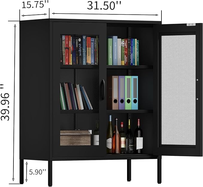 Washsemba Metal Storage Cabinet