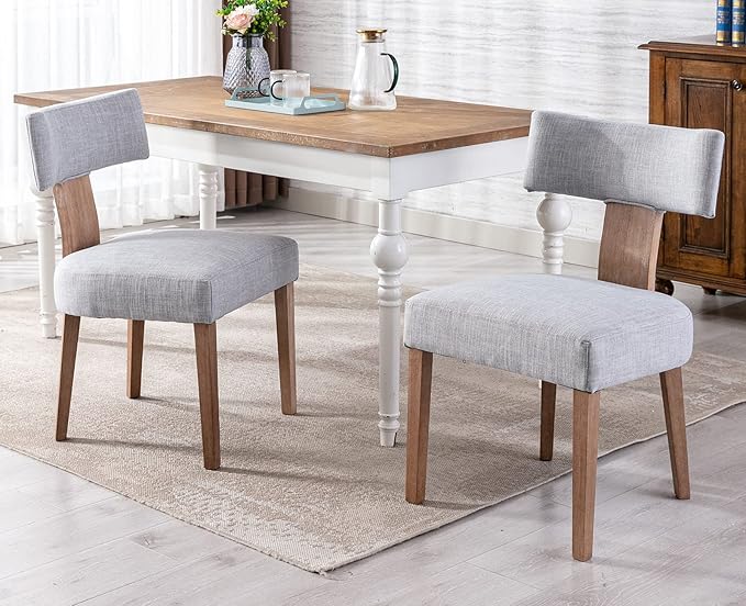 VESCASA Upholstered Farmhouse Dining Chairs