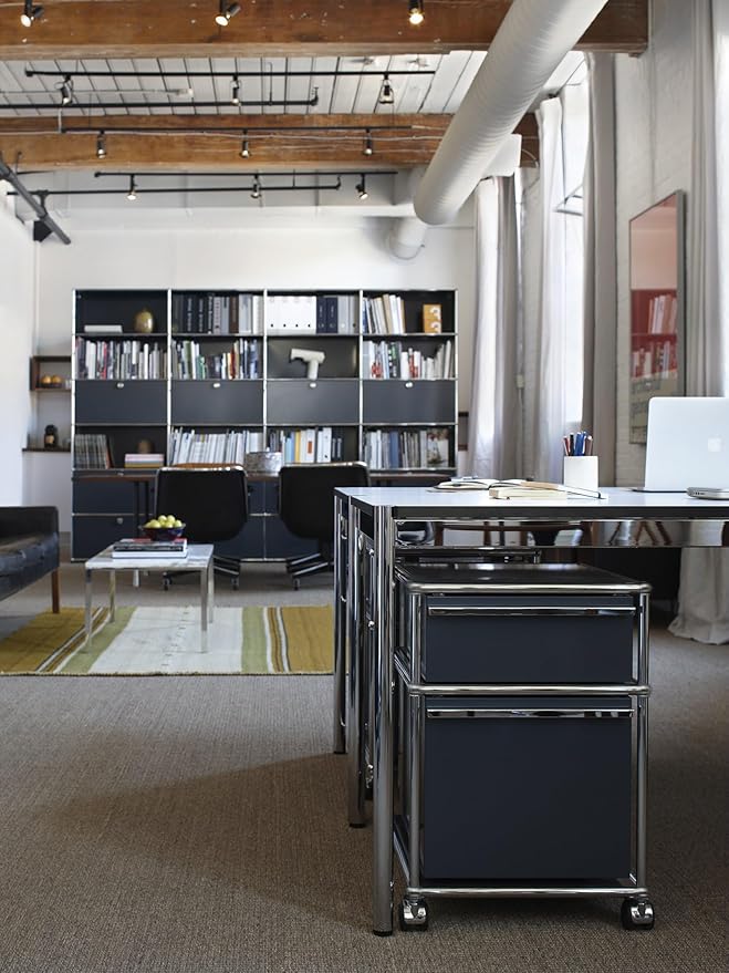 Modern Storage Cabinet Versatile Free-Standing Organizer