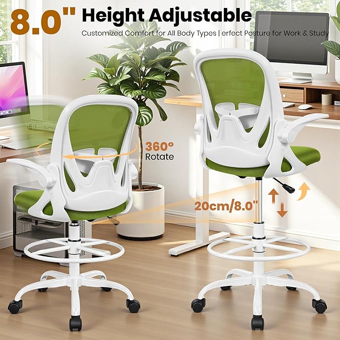 Primy Drafting Chair Tall Office Chair