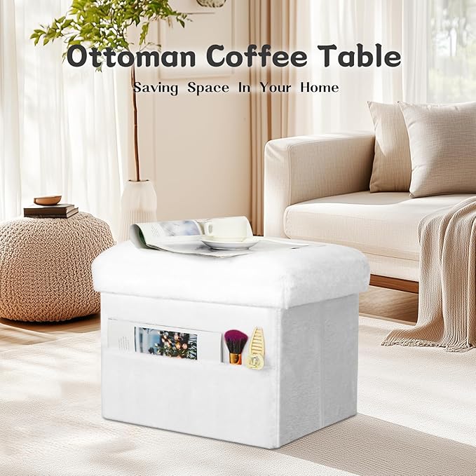 Storage Ottoman Cube, Small Ottoman