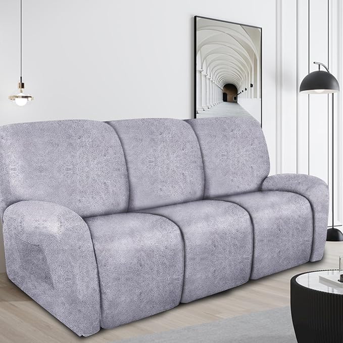 ANARACHON Recliner Couch Cover Leather Look Recliner Sofa Covers